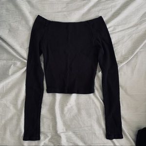 Brandy melville black long sleeves